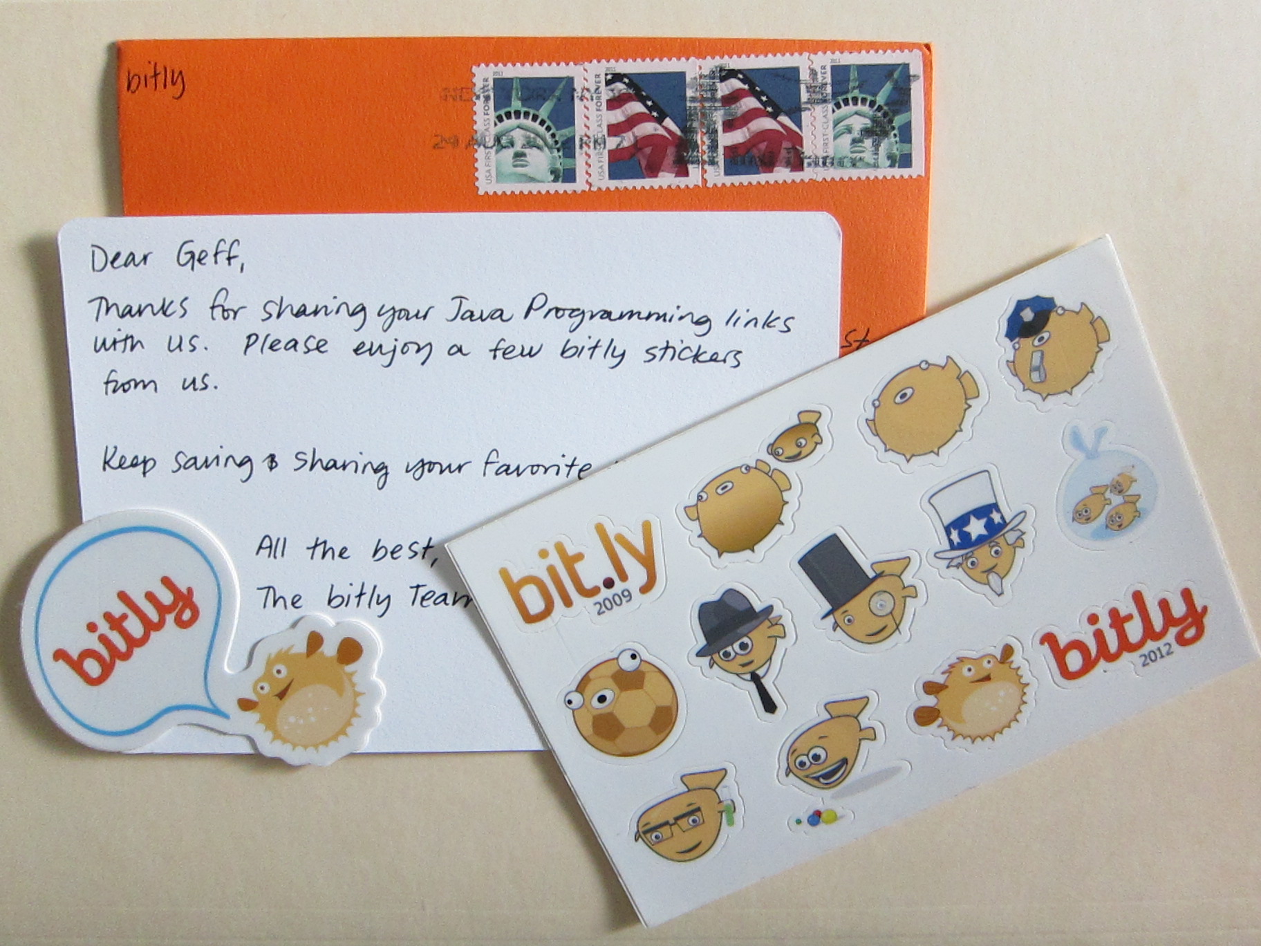 bitly stickers