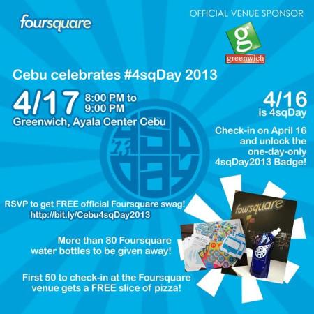 cebu foursquare day 2013